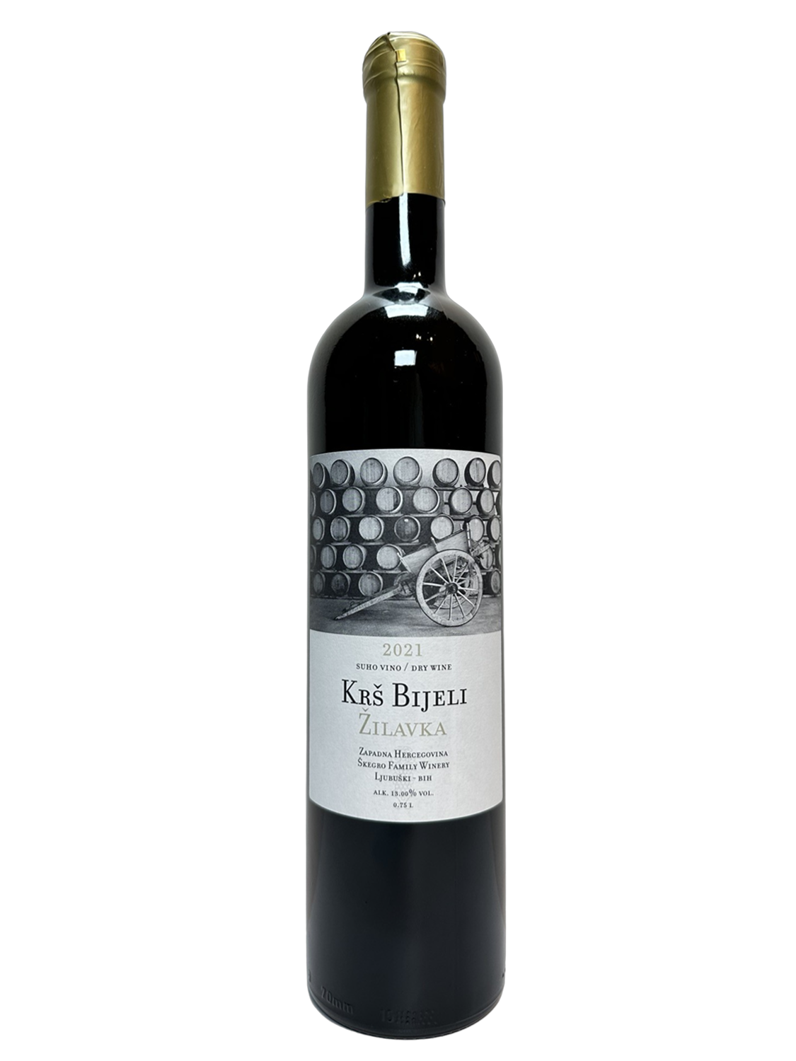 Skegro Krs Bijeli Zilavka Zapadna 750 mL