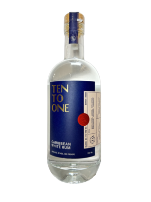 Ten to One White Rum 750 mL