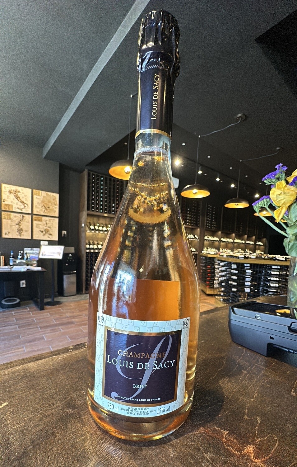 Champagne Louis De Sacy Brut Rose 750 mL