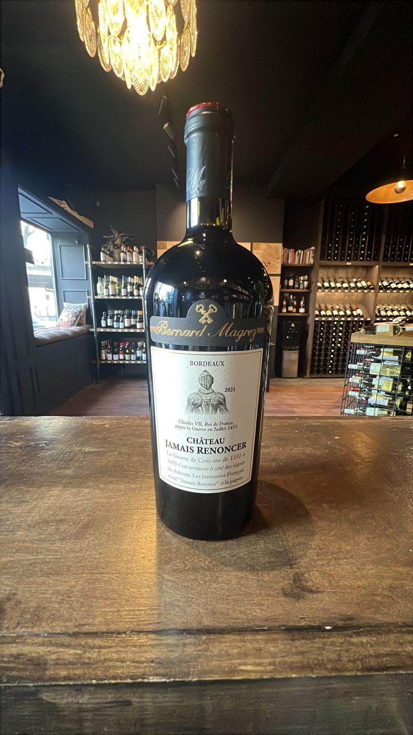 Bernard Magrez Château Jamais Renoncer Bordeaux Rouge 750 mL