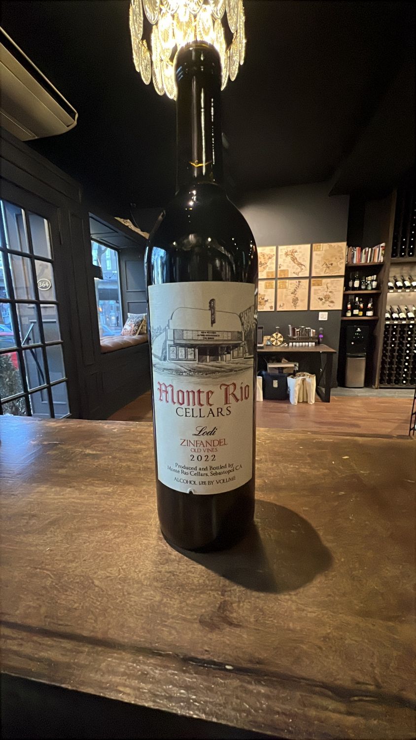 Monte Rio Cellars Lodi Old Vine Zinfandel 750 mL