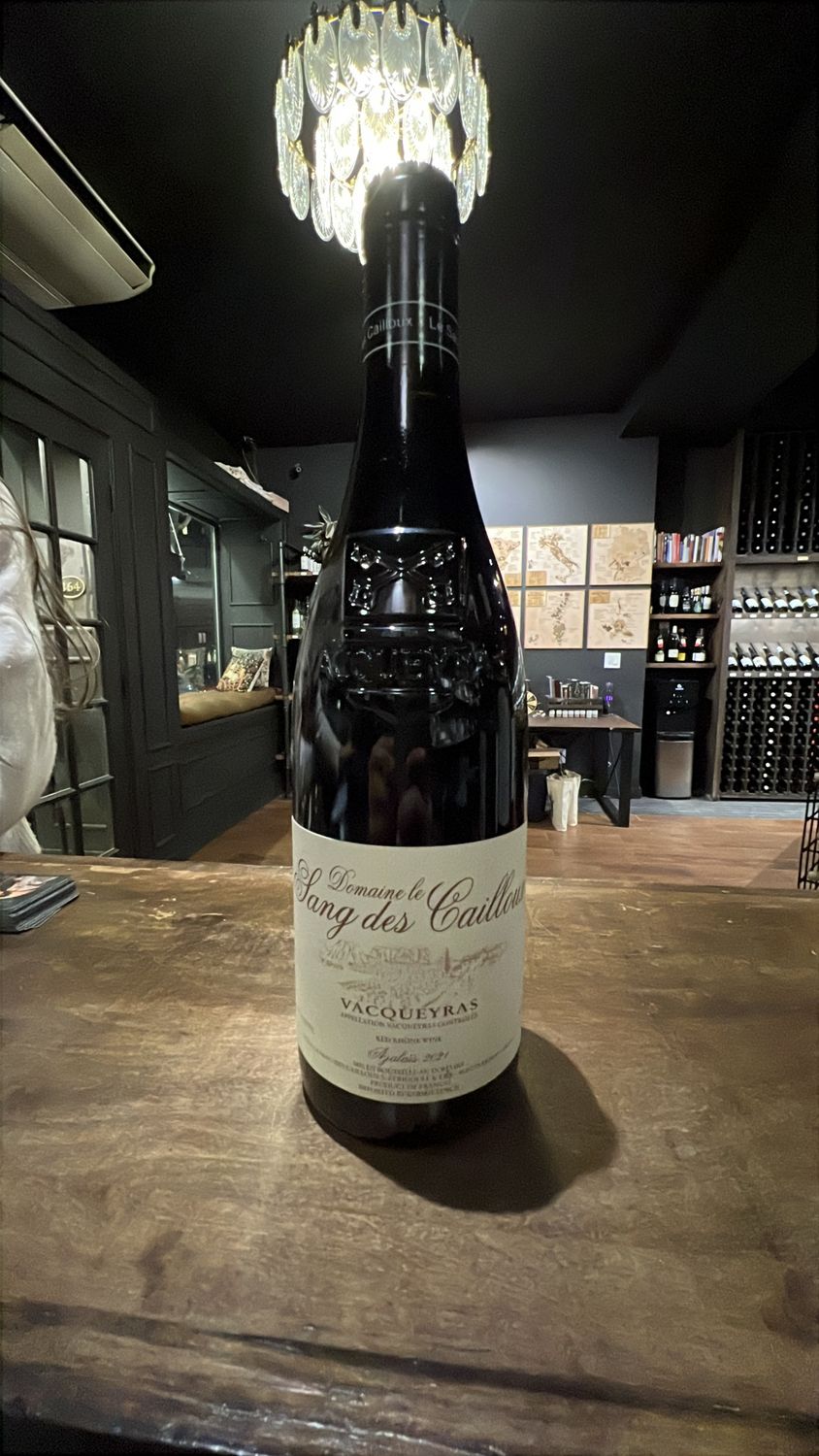 Sang Des Cailloux Domaine Vaqueyras Rouge 750 mL