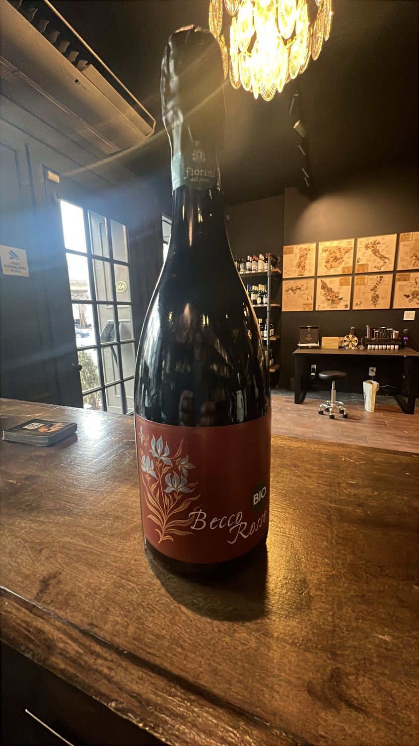 Becco Rosso Fiorini Lambrusco Grasparossa 750 mL
