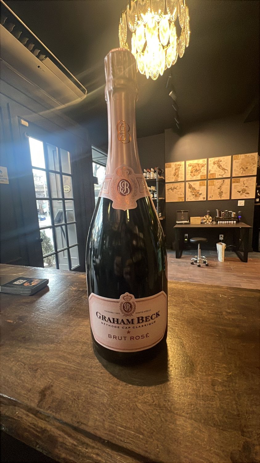 Graham Beck Methode Cap Classique Brut Rose 750 mL