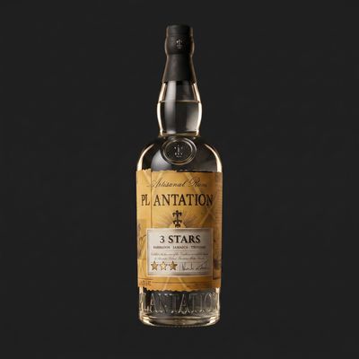 Plantation 3 Stars White Rum 1 L