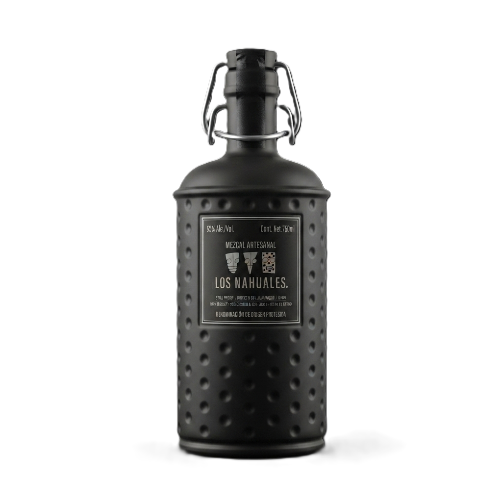 Los Nahuales Mezcal Black Label 750ML