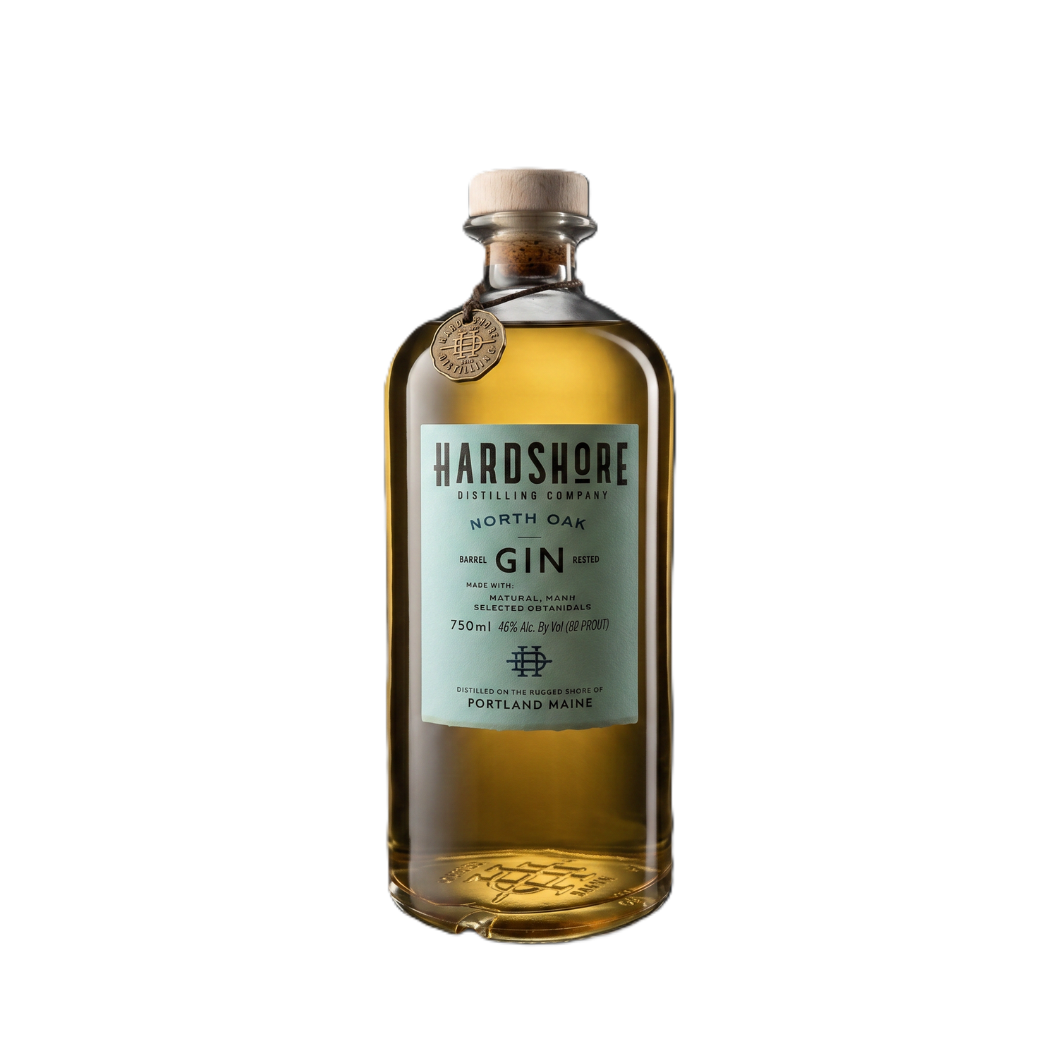 Hardshore Gin Oak Barrel (Maine) 750 mL