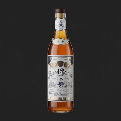 Ron del Barrilito 2 Star 750 mL
