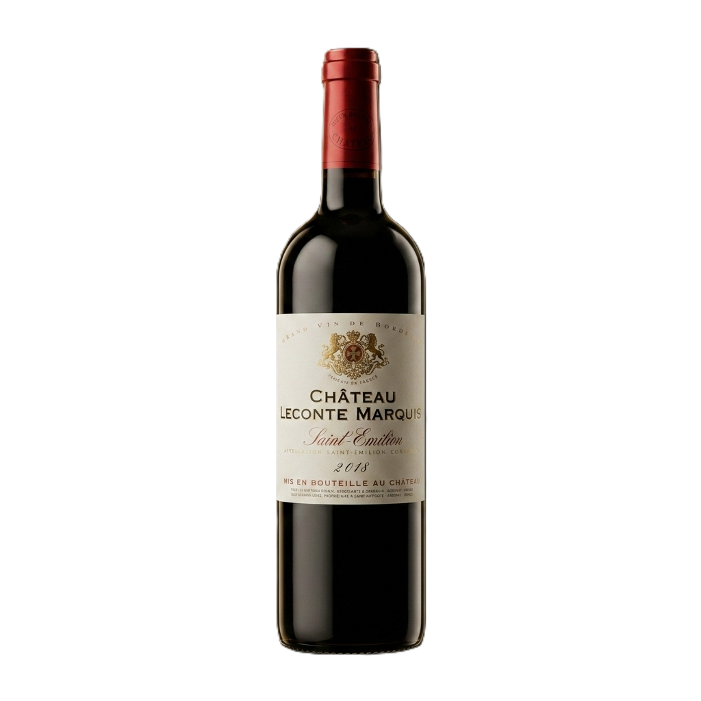 Chateau Leconte Marquee St. Emilion 2018 Red Bordeaux Wine