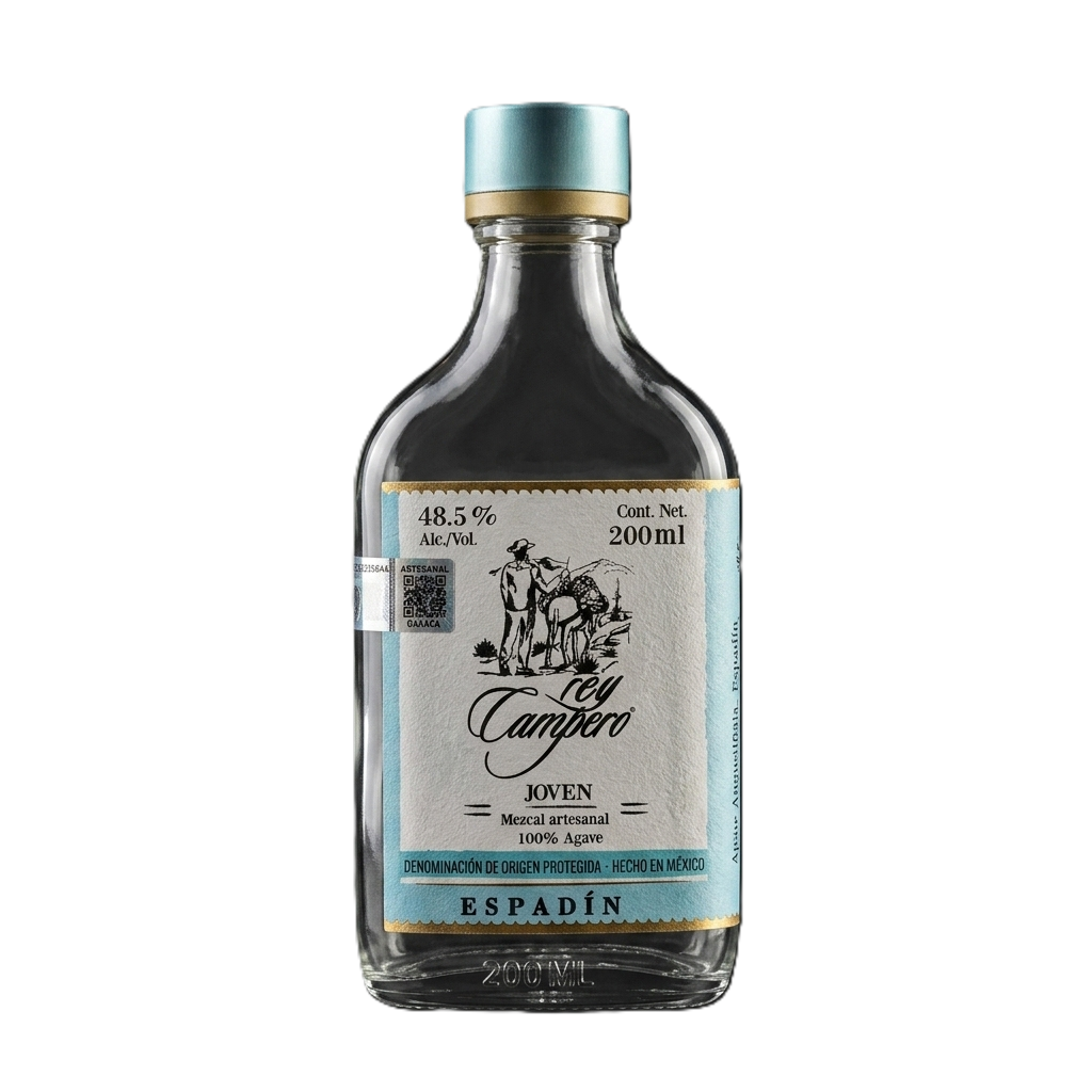 Rey Campero Joven Espadín Mezcal 200 mL