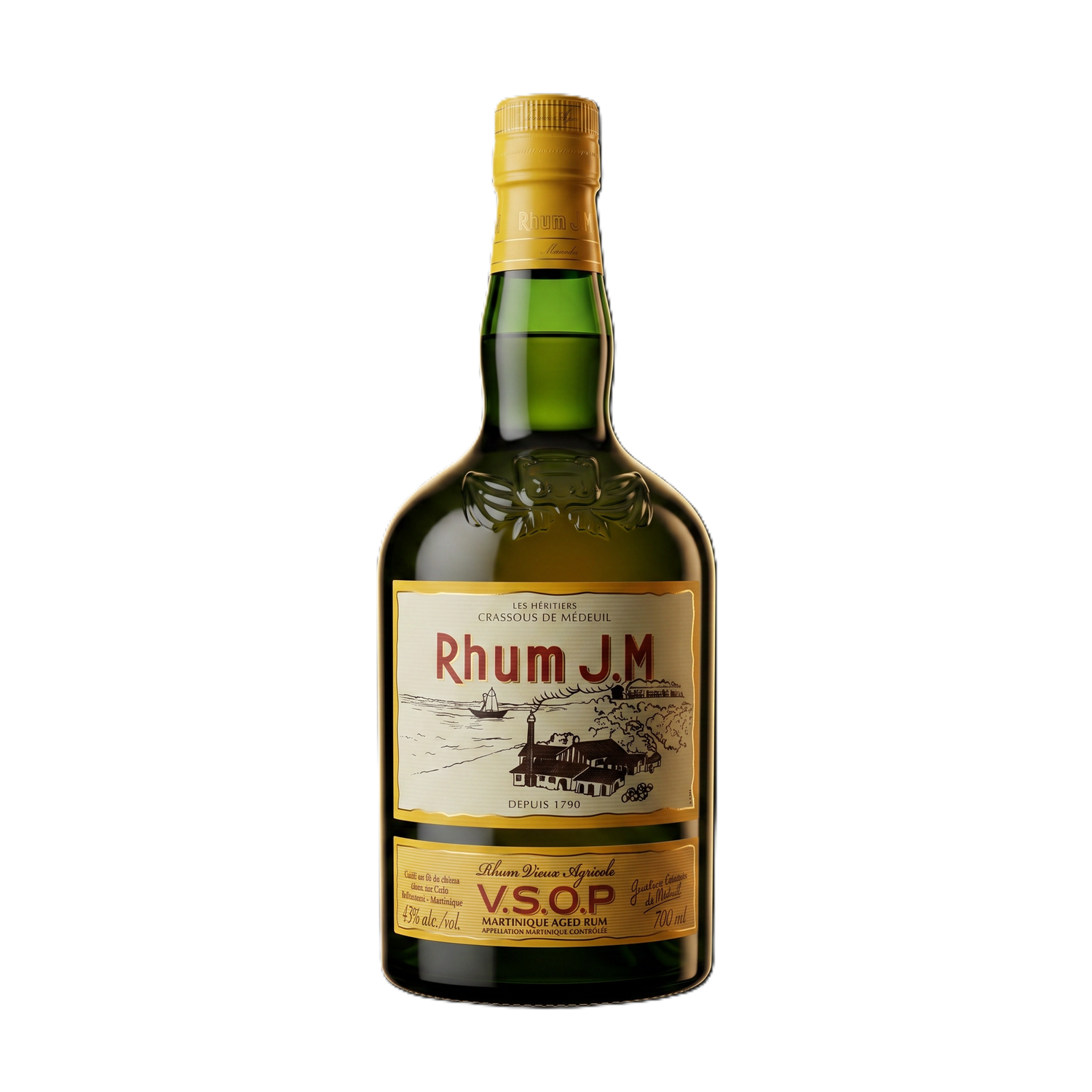 Rhum J.M, Rhum Vieux Agricole VSOP 700 mL