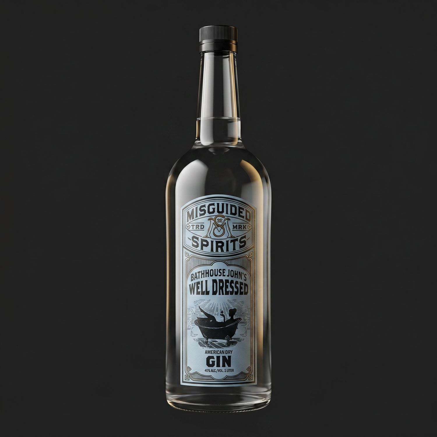 Misguided Bathhouse John’s Well Dressed Gin 1L