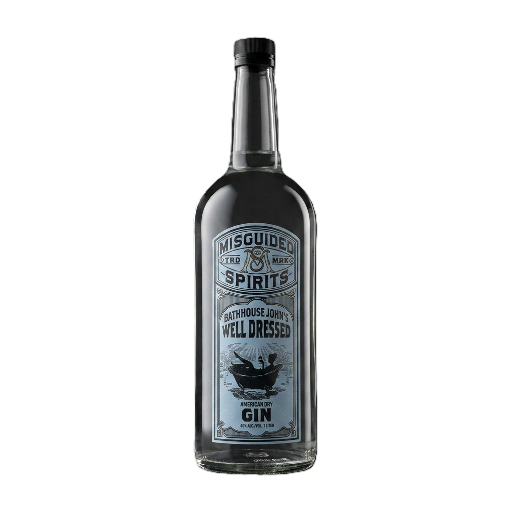Misguided Bathhouse John’s Well Dressed Gin 1L