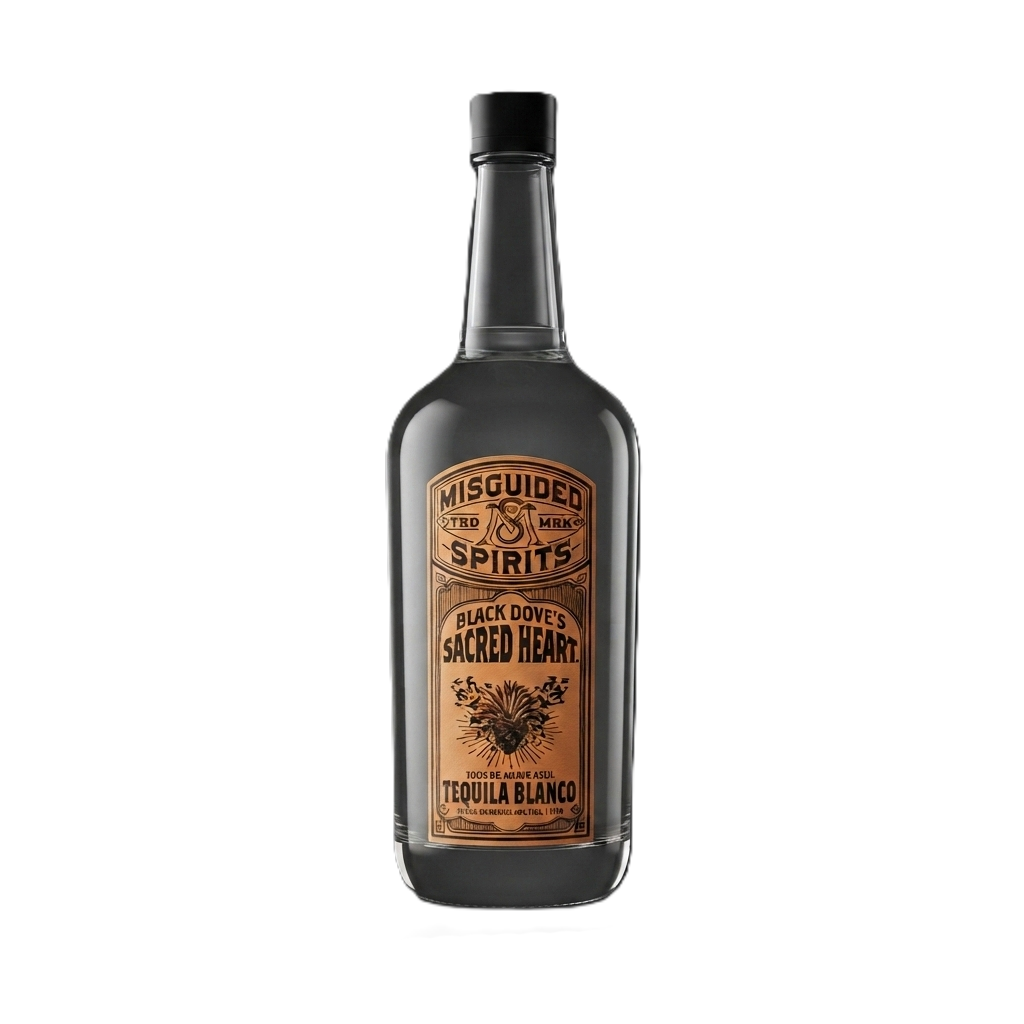 Misguided Black Dove’s Sacred Heart Tequila Blanco 1L