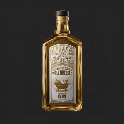 Misguided Bathhouse John’s Well Dressed Gin 750ML