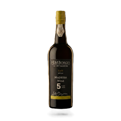 H.M. Borges White Madeira Dry 5 Yrs 750 mL