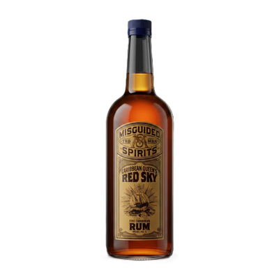 Misguided Spirits Caribbean Queen’s Red Sky Rum 1L