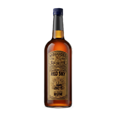 Misguided Spirits Caribbean Queen’s Red Sky Rum 1L