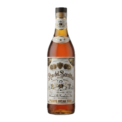 Ron del Barrilito 3 Star Dark Rum 750 mL