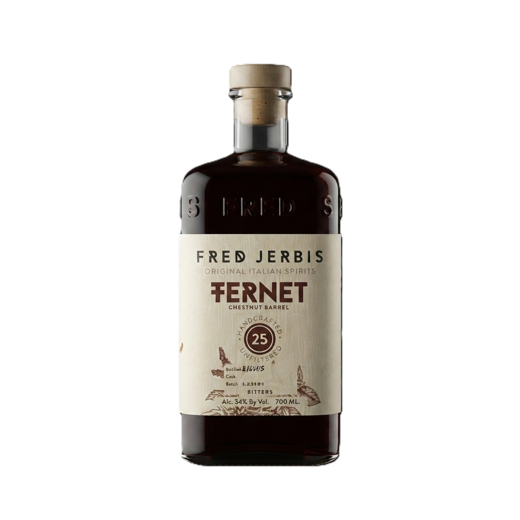 Fred Jerbis Fernet "25" Chestnut Barrel 750 mL