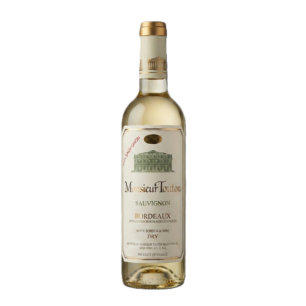 Monsieur Touton Bordeaux Blanc Sauvignon 375 mL