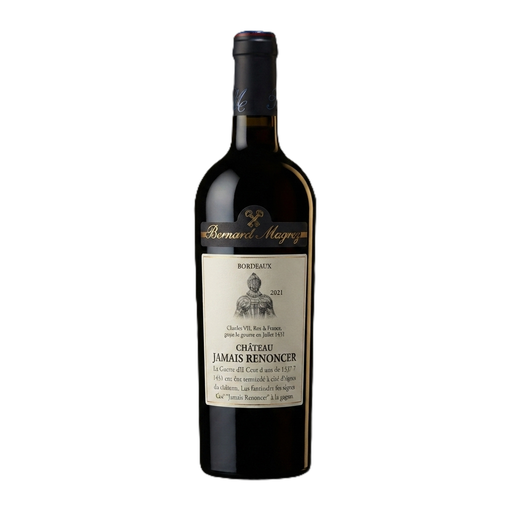 Bernard Magrez Château Jamais Renoncer Bordeaux Rouge 750 mL