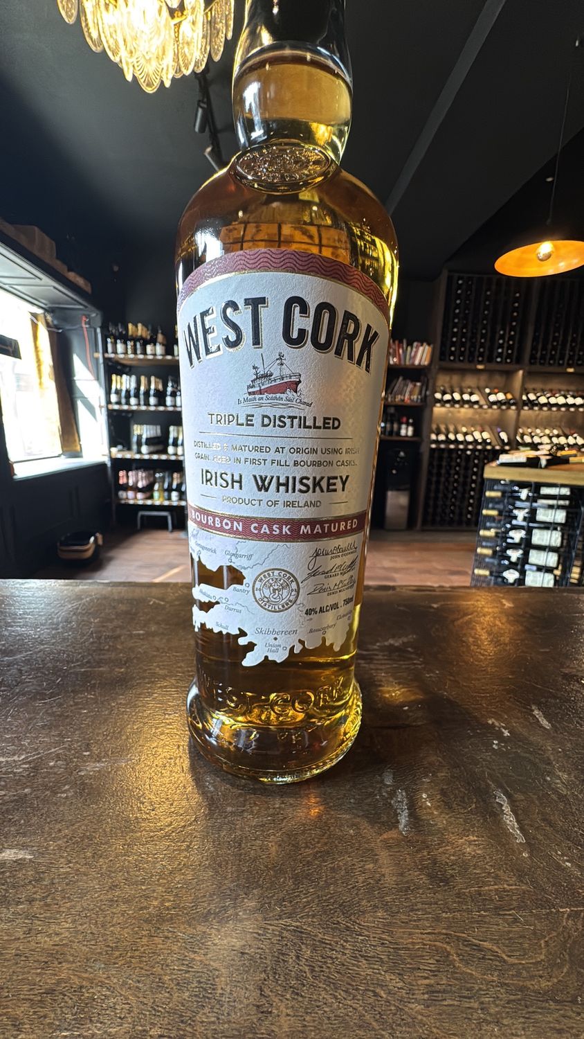 West Cork Bourbon Cask Matured Irish Whiskey 750 mL