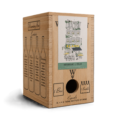 CaracTerre White SouthWest France 3L Wooden Box