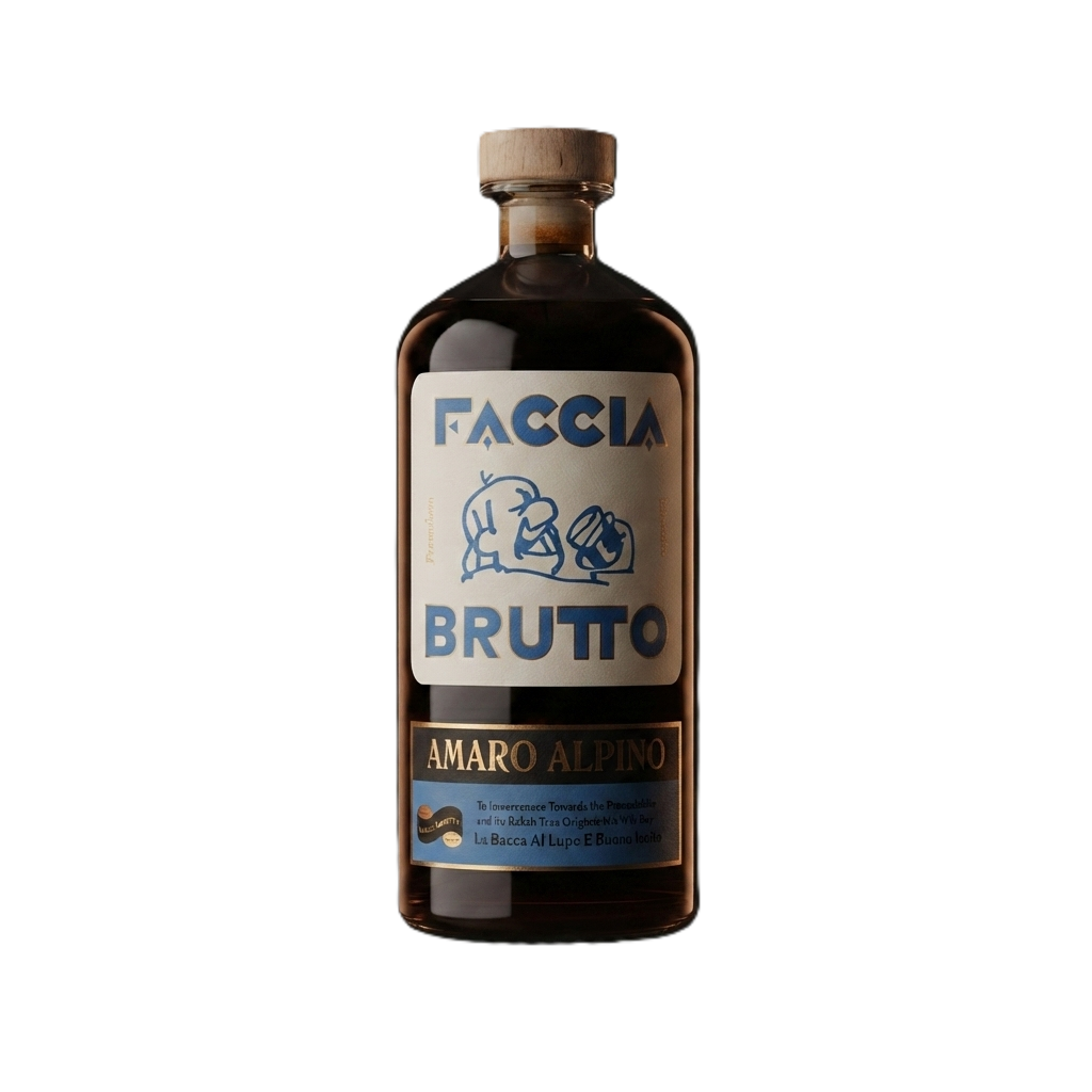 Faccia Brutto Amaro Alpino 375 mL