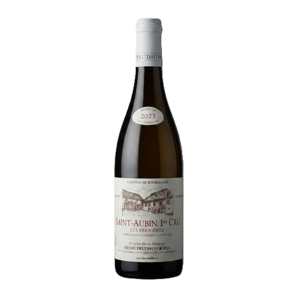Les Perrieres Henri Prudhon &amp; Fils Saint-Aubin Blanc 1er Cru 750 mL