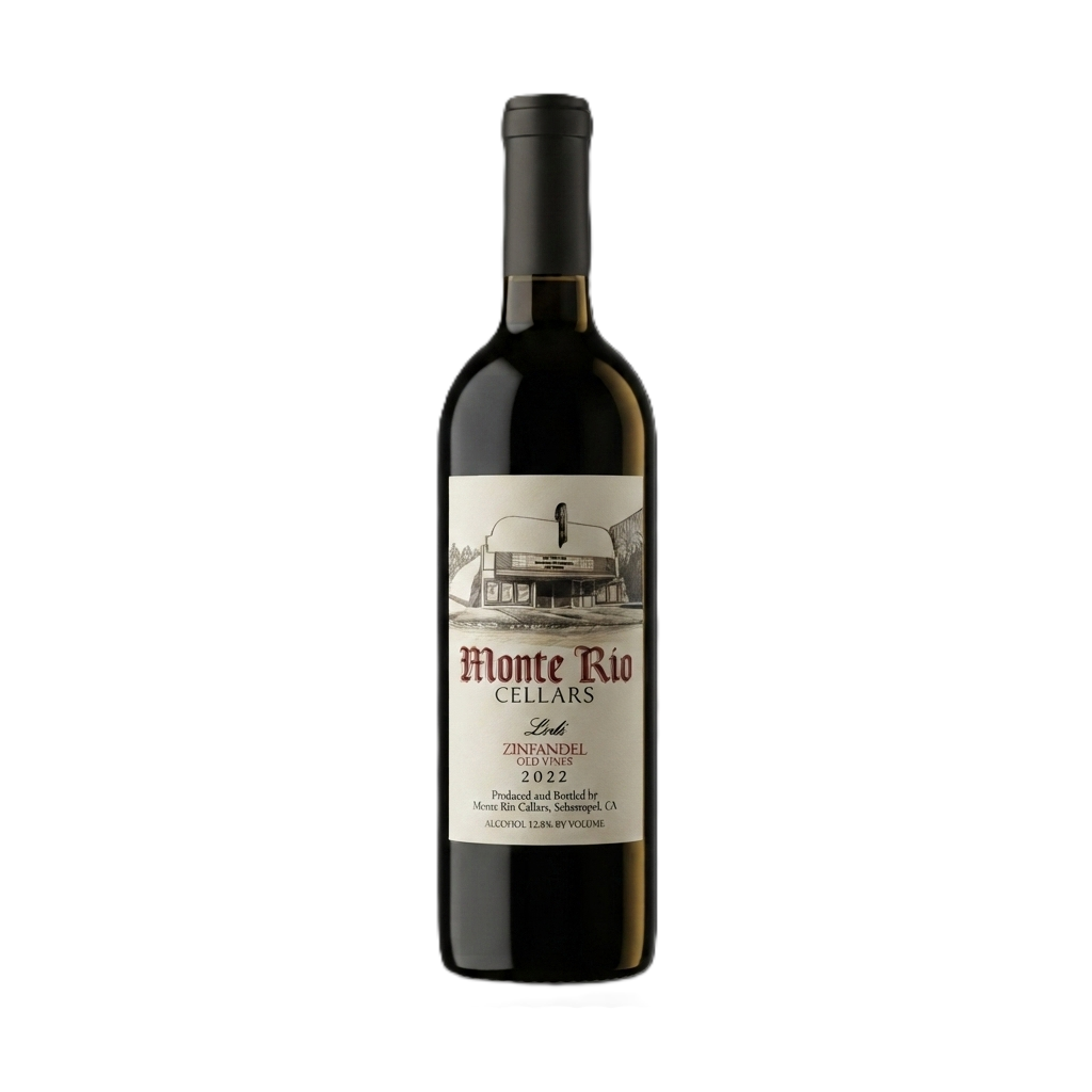 Monte Rio Cellars Lodi Old Vine Zinfandel 750 mL
