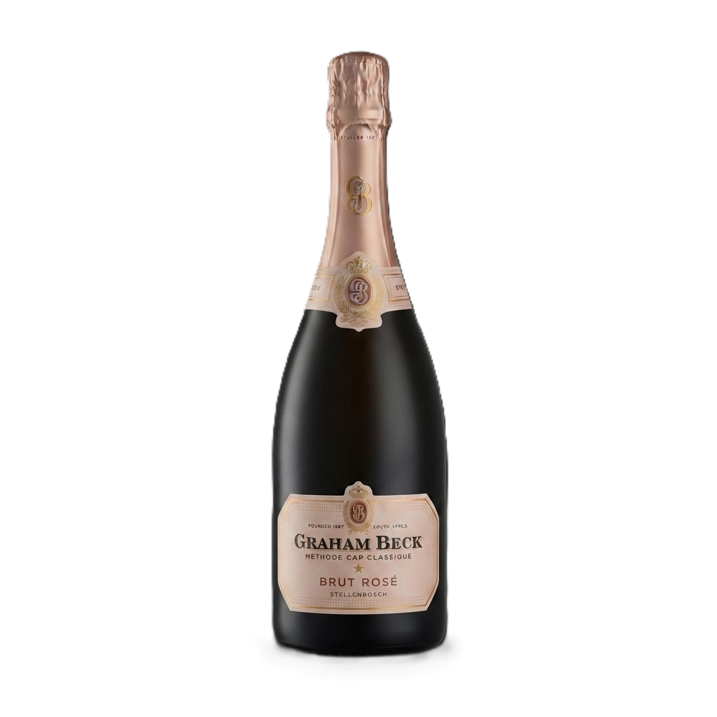 Graham Beck Methode Cap Classique Brut Rose 750 mL