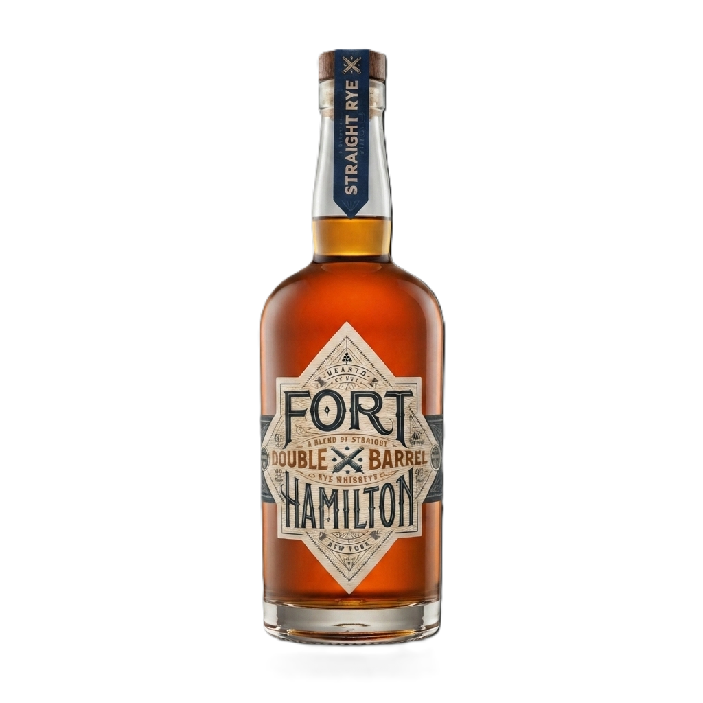 Fort Hamilton Double Barrel Rye Whiskey 750 mL