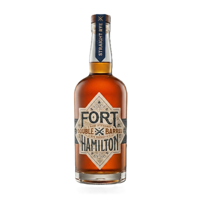 Fort Hamilton Double Barrel Rye Whiskey 750 mL