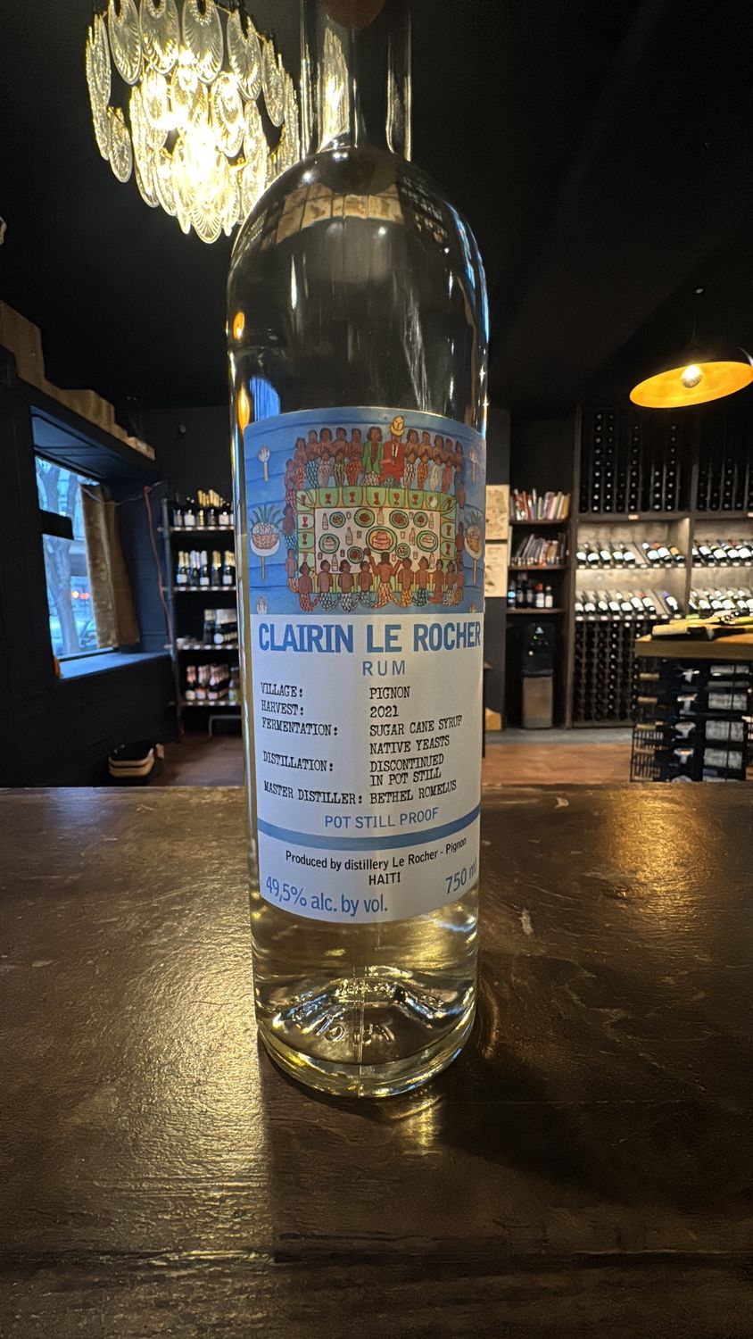 Clairin Le Rocher Haitin Rum 750 mL