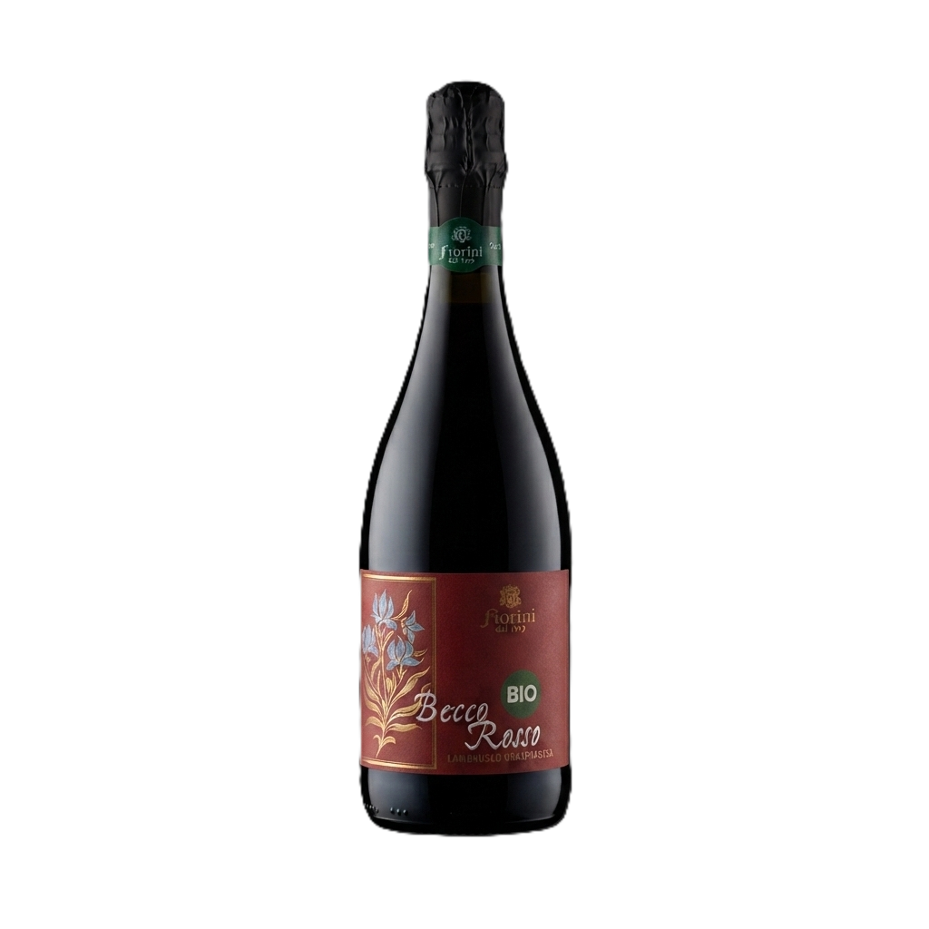 Becco Rosso Fiorini Lambrusco Grasparossa 750 mL