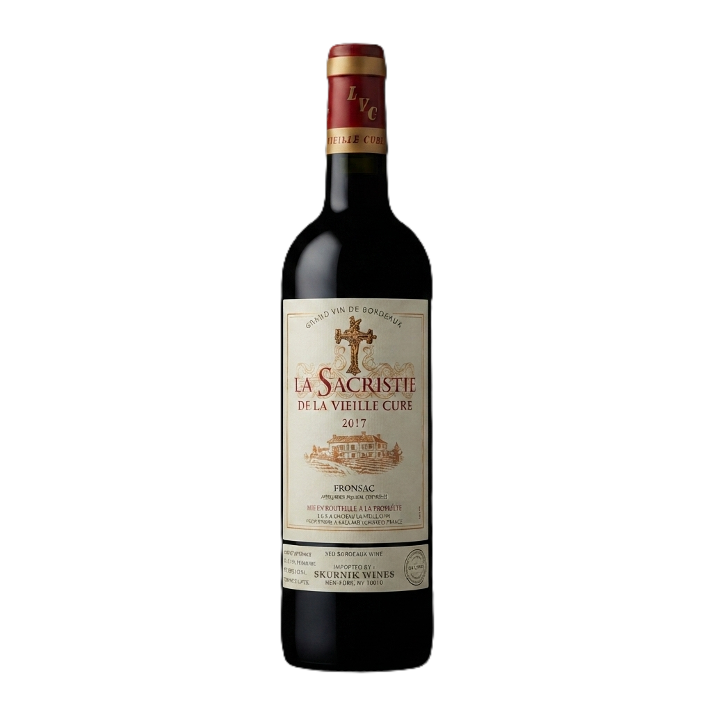 La Sacristie De La Vielle Cure Grand Vin De Bordeaux Fronsac 750 mL