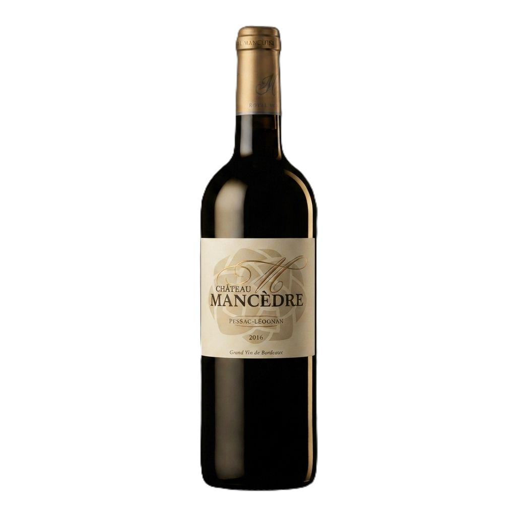 Chateau Mancedre Pessac-Leognan Grand Vin de Bordeaux Blanc 750 mL