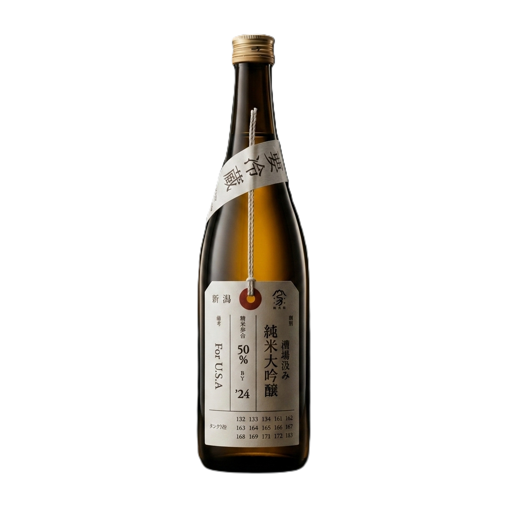 Kamonishiki "Nifudazake" Junmai Daiginjo Sake "Tank 132" 720 mL