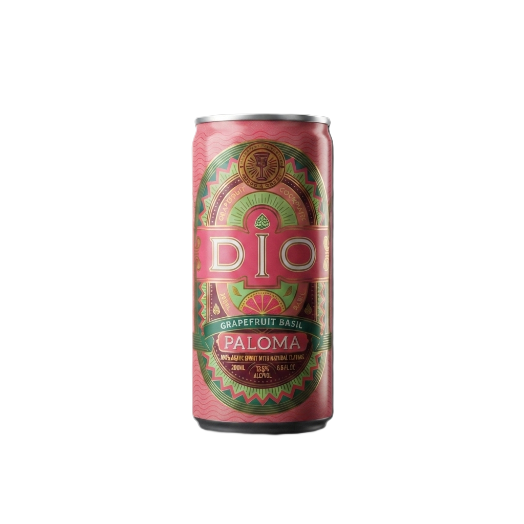 DIO Paloma Grapefruit Basil 200 mL