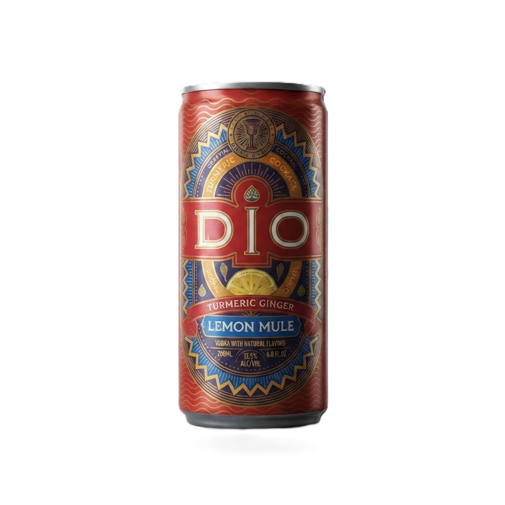DIO Tumeric Ginger Lemon Mule 200 mL