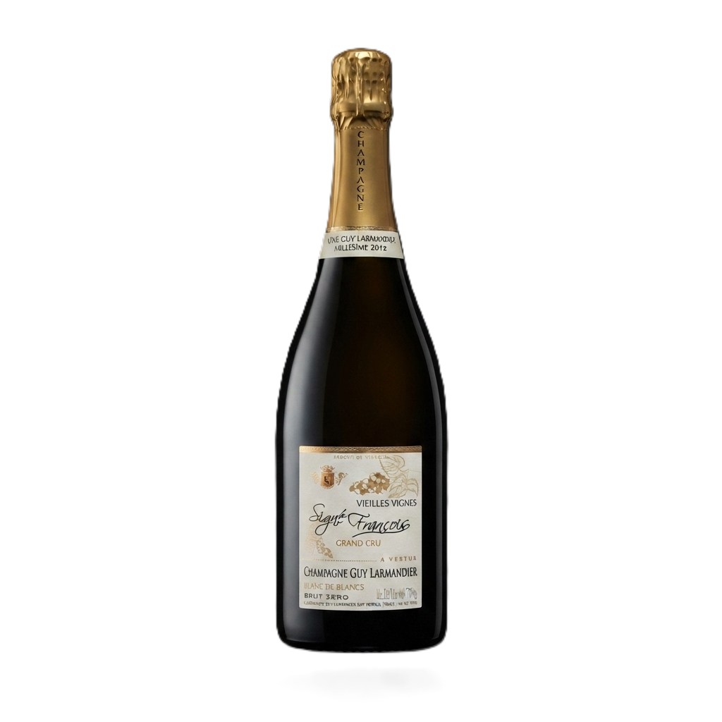Champagne Guy Larmandier Cuvee Signe Francois 2012 - Vieilles Vignes Grand Cru Blanc de Blancs Brut Zero 750 mL