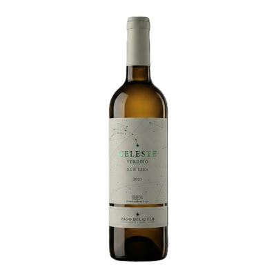 Celeste Verdejo Sur Lies Pago Del Cielo 750 mL