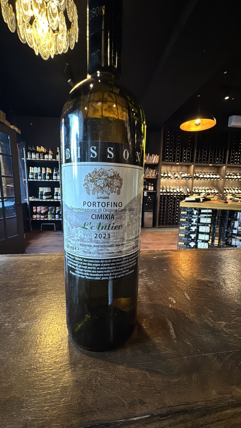 Bisson Cimixa L'Antico Portofino Bianco (Skin Contact) 750 mL