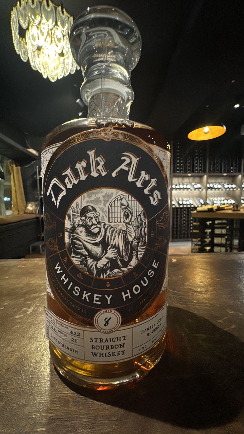 Dark Arts Black Barely Legal Bourbon 8 Yr Cask Strength 750 mL