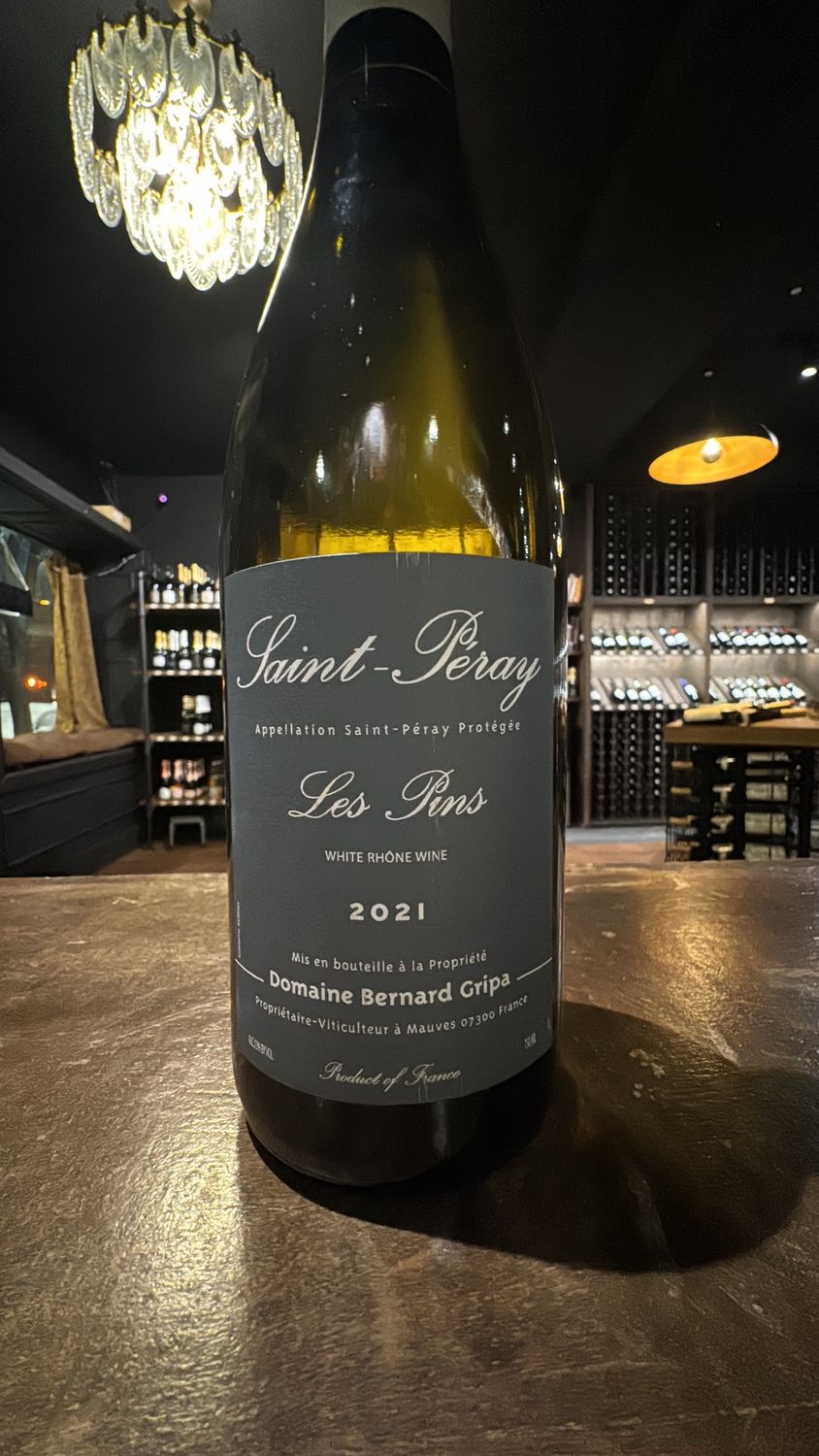 Domaine Bernard Geripa Saint Peray Les Pins Blanc 750 mL