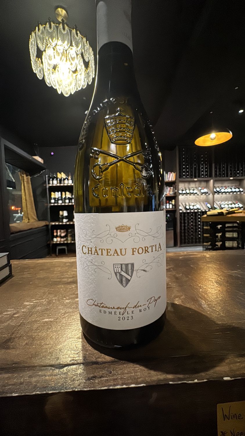 Chateau Fortia Chateauneuf-du-Pape Blanc Edmee Le Roy