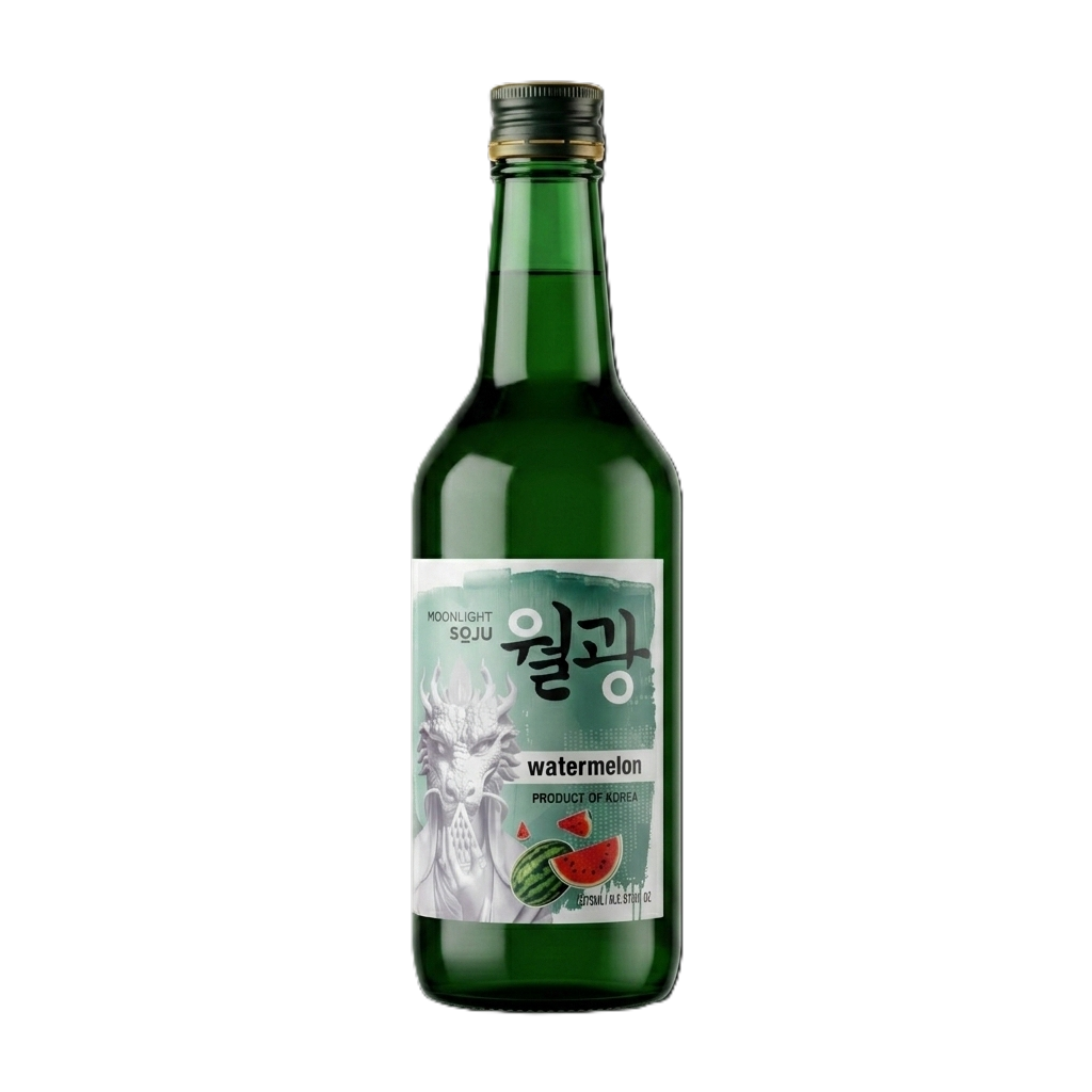 Watermelon Soju Moonlight 375 mL