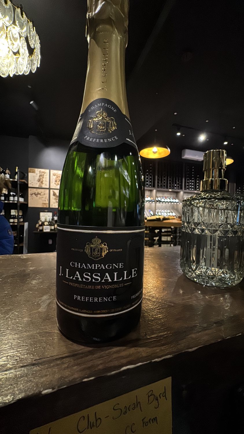 Half Bottle  J. Lassalle Brut 1er Cru Preference Champagne 375 mL