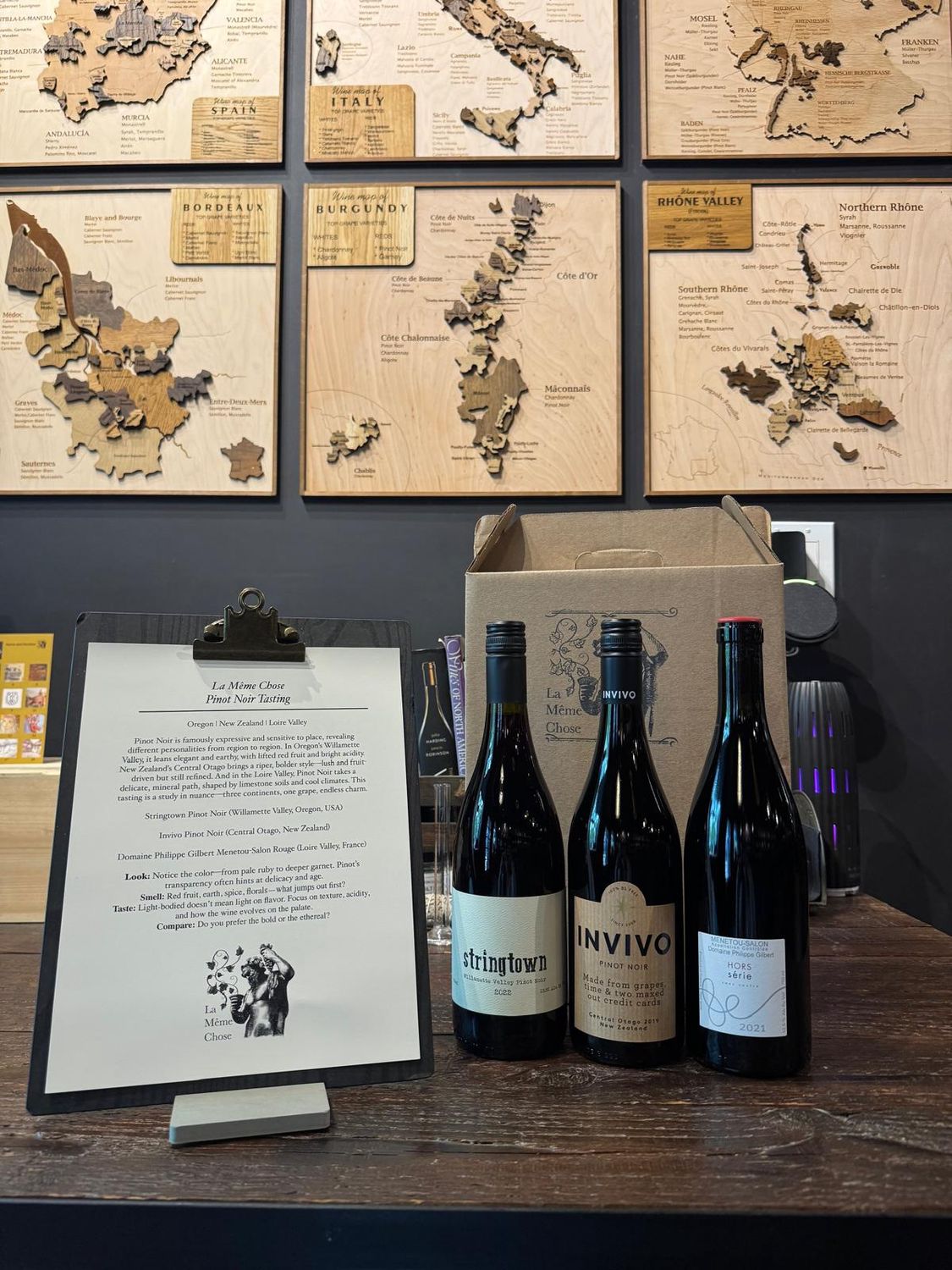 Pinot Noir Tasting Trio
